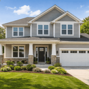 Energy-Efficient Home Exterior In Missouri Featuring Modern Windows, Insulated Siding, And A Well-Maintained Roof Designed For Mid-Missouri’s Hot Summers And Cold Winters